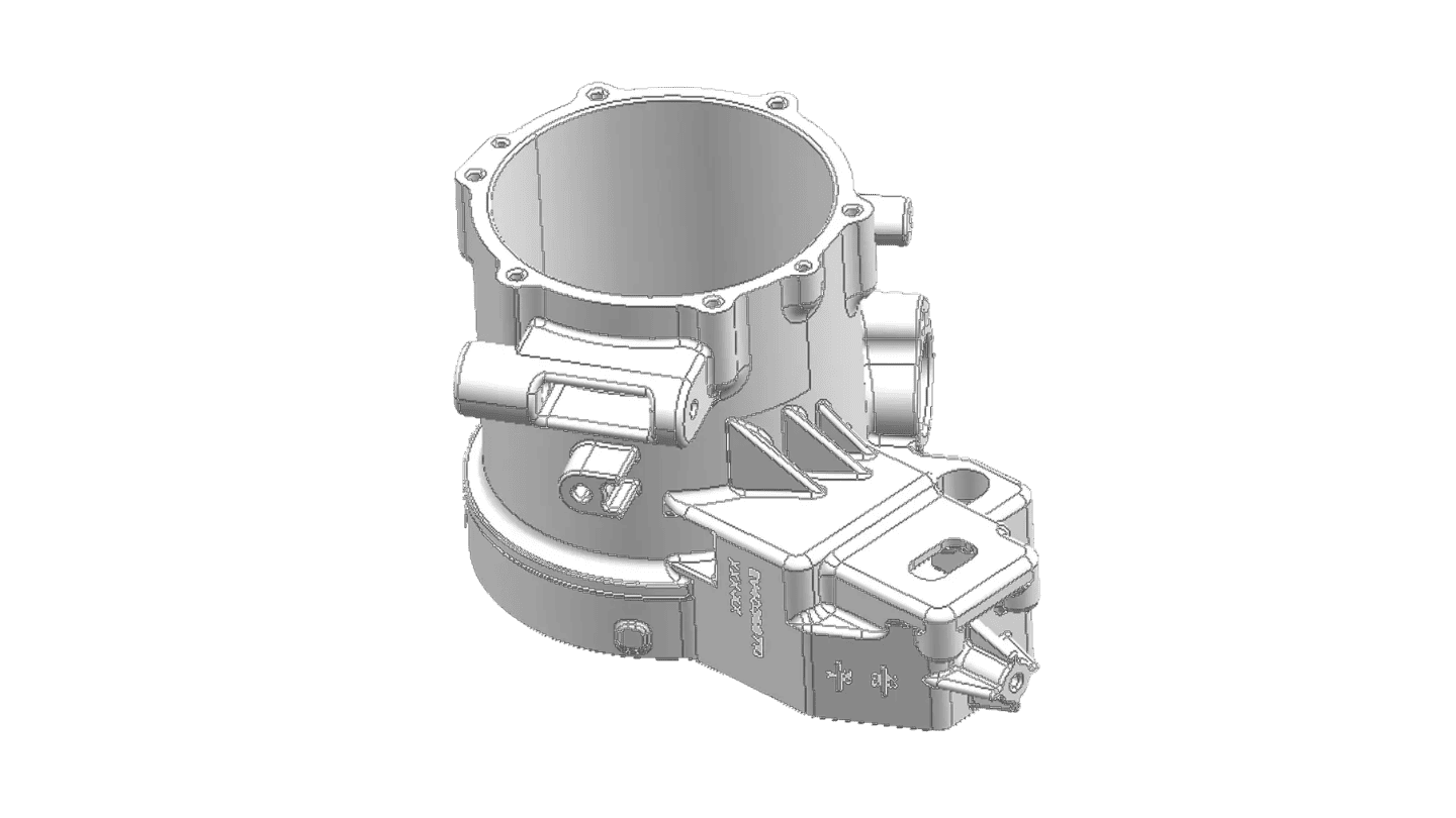 Complex precision aerospace component