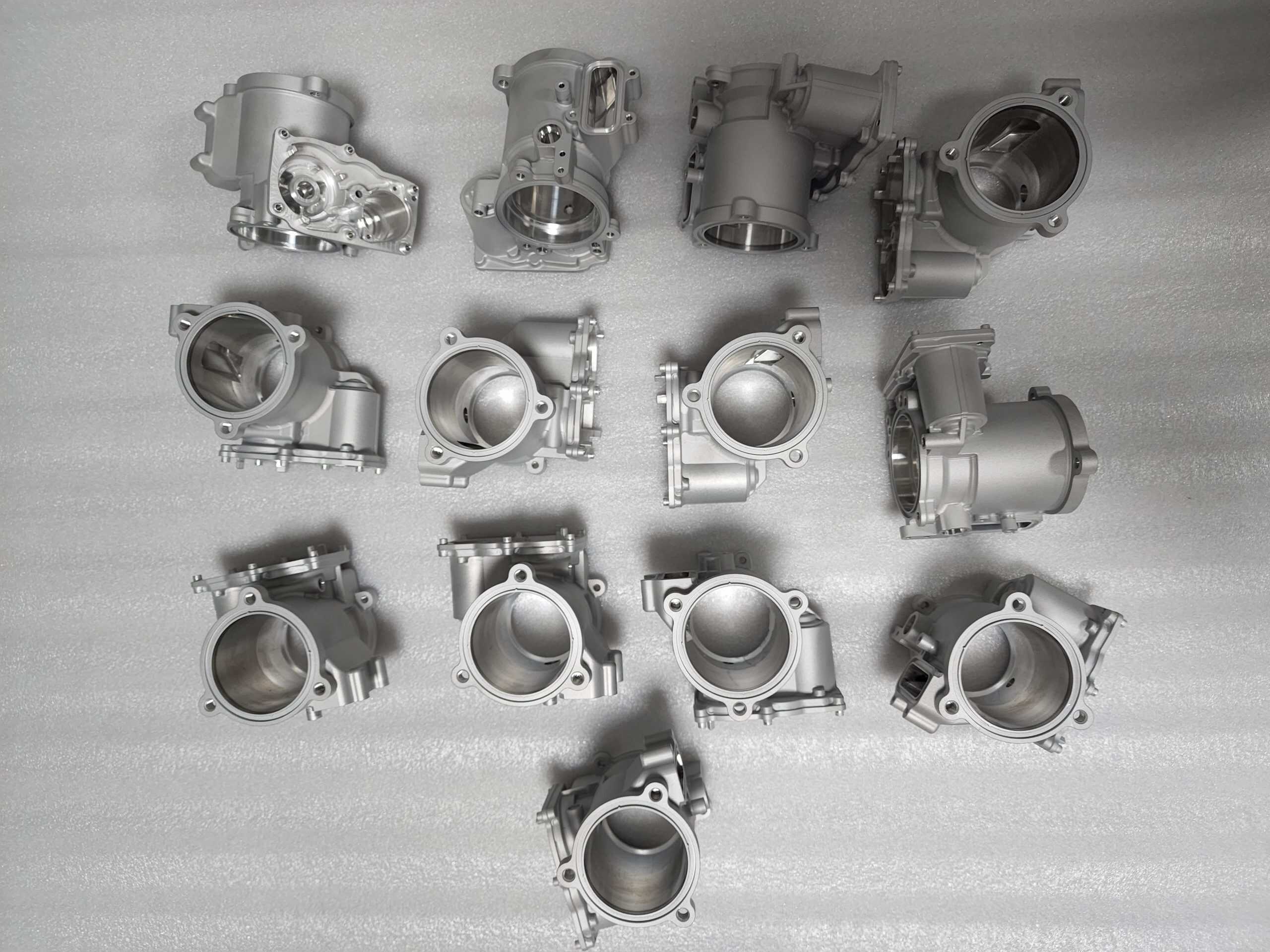 High-quality custom CNC-machined aluminum valve body parts, suitable for a wide range of industrial applications.
