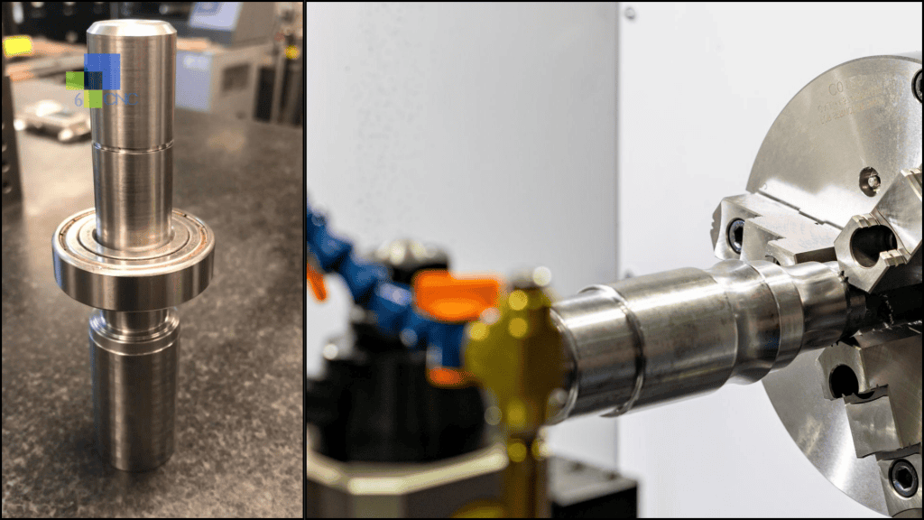 High-quality CNC-machined shafts showcase precision manufacturing techniques.