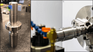 High-quality CNC-machined shafts showcase precision manufacturing techniques.