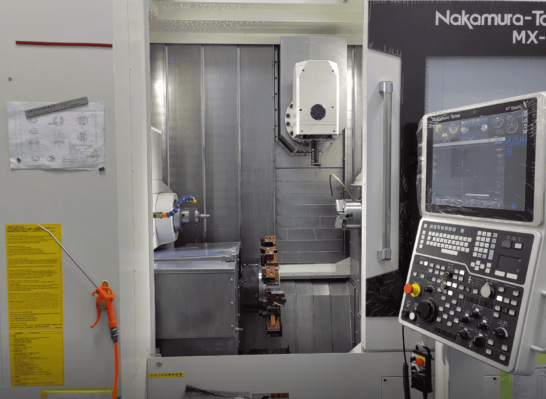 6cnc-Combined Turning and Milling for Complex Parts