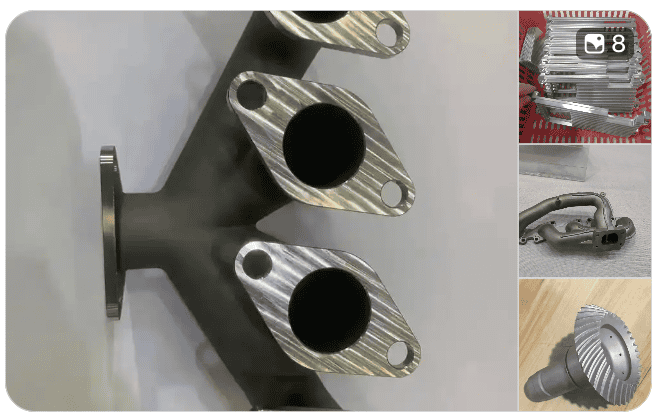 CNC Machining: Rapid Prototyping Parts Showcase.