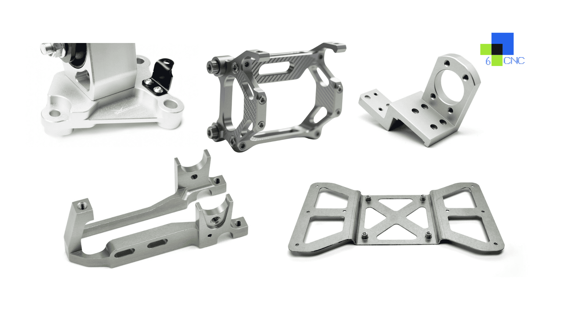 High-quality CNC-machined brackets suitable for a wide range of industrial applications; we offer custom CNC part manufacturing services.