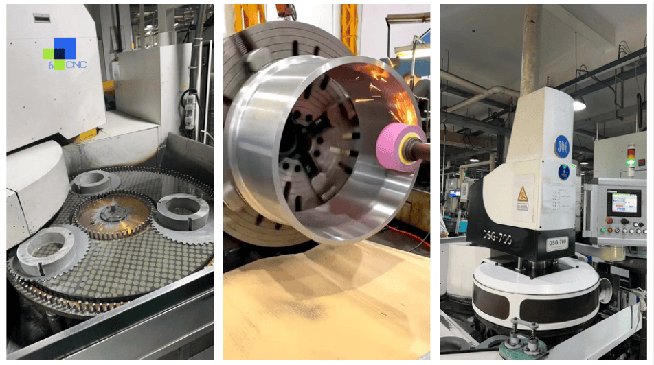 High-precision grinding equipment designed for the high-quality machining of complex parts, ensuring dimensional accuracy and surface finish.