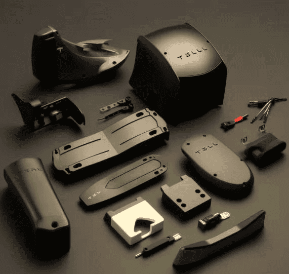Complex parts manufactured using 3D printing technology demonstrate our high-quality custom manufacturing services.