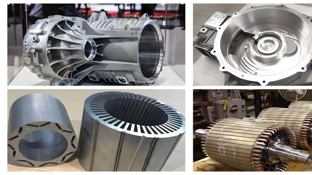 High-precision CNC-machined parts for the energy industry.