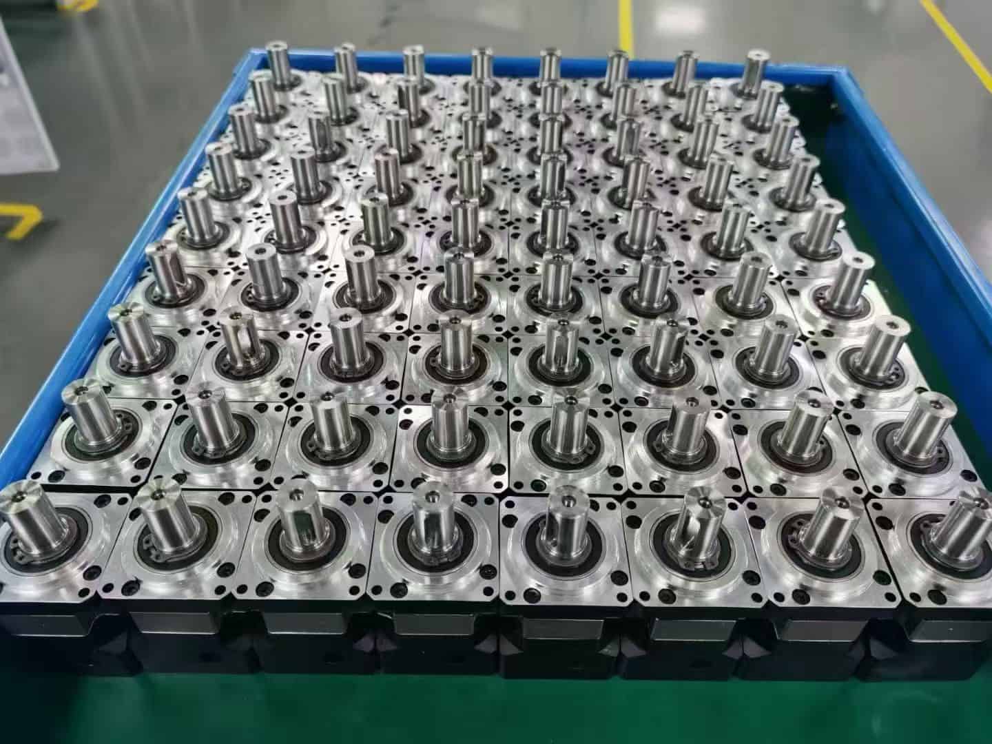High-precision machining of robot parts, utilizing advanced CNC technology to ensure the quality and precision of every part.