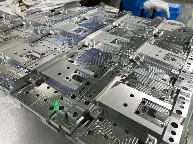 High-precision CNC machined metal parts for industrial applications.