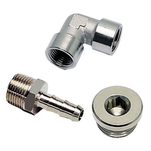 High-quality custom CNC machined fittings for industrial applications.