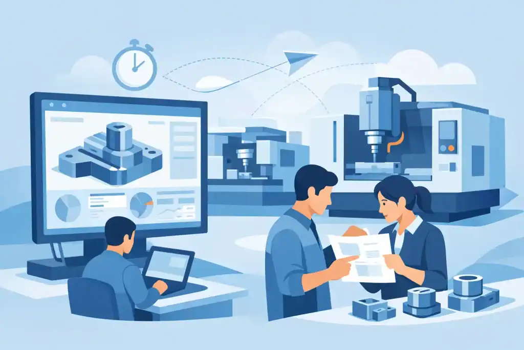 High-precision CNC machining process with How to Get a Rapid CNC Machining Quote