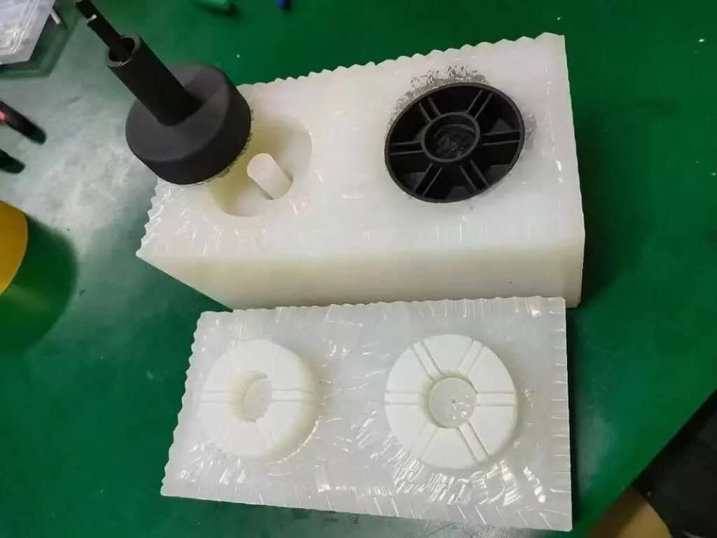the vacuum casting process makes mass production easy without the need for steel molds.