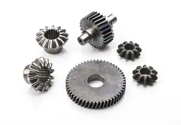 Precision CNC machined gears and gear components for industrial applications.