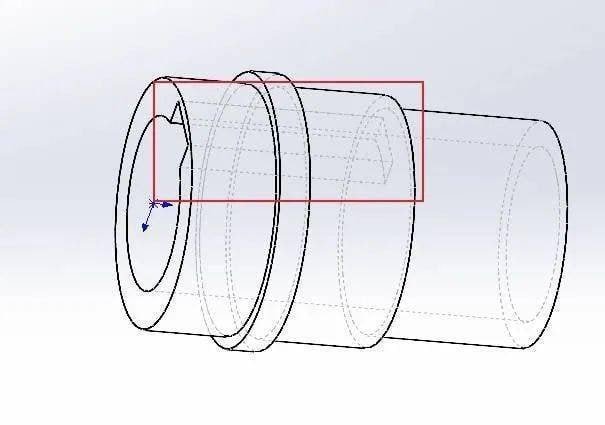 High-precision CNC machined metal component with detailed technical drawing.