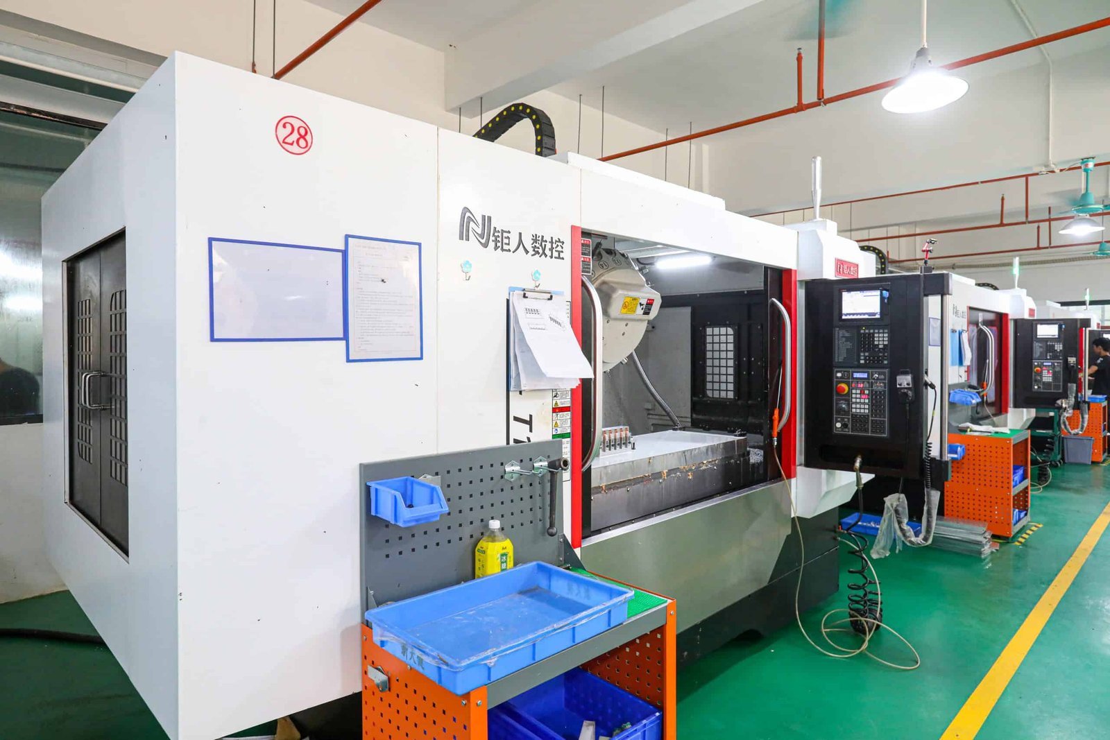 6CNC precision machining facility