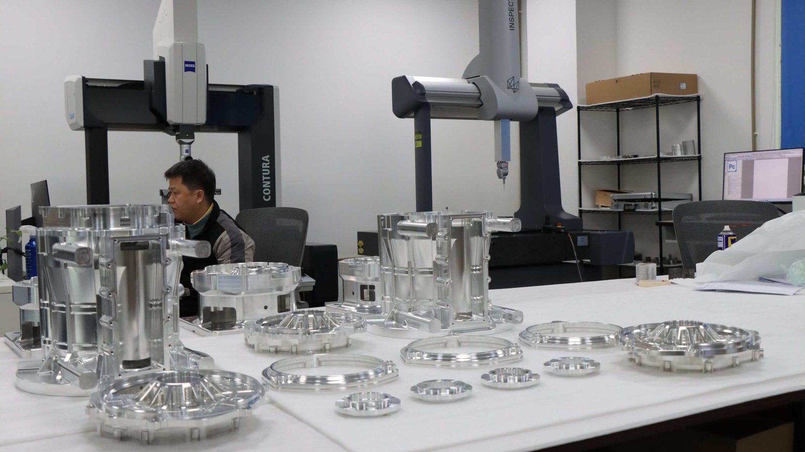 Centro de inspección por MMC de 6CNC