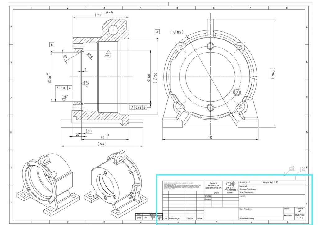 Custom CNC precision parts