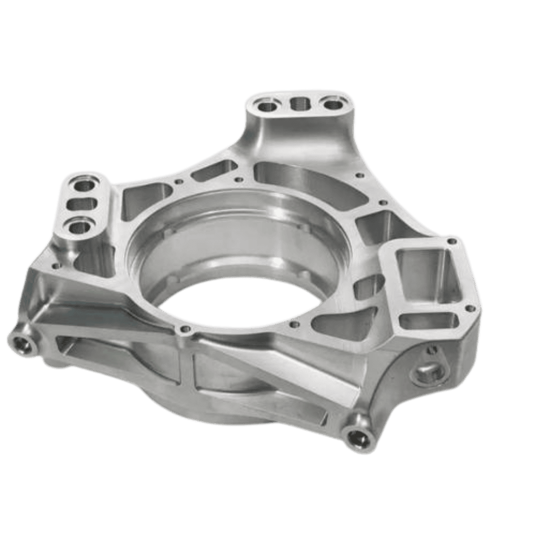 Componentes de semiconductores de alta precisión fabricados mediante tecnología de mecanizado CNC.