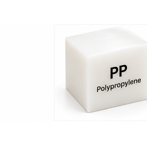 Darstellung des Werkstoffs PP / Polypropylen