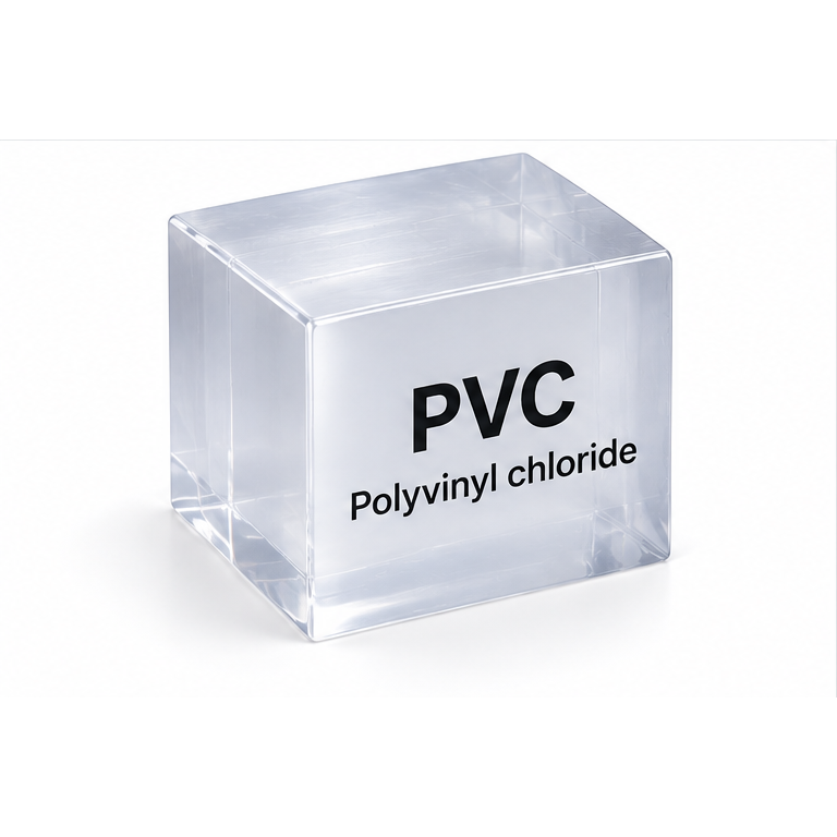 Darstellung des Werkstoffs PVC / Polyvinylchlorid