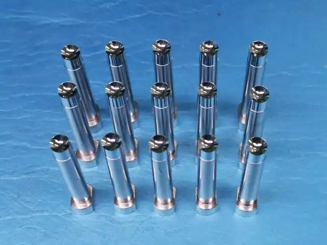 Polished mold pins