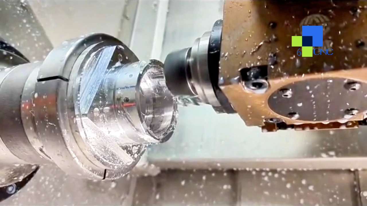 CNC-Bearbeitung von Luftfahrtsteckverbindern — Bauteildetail