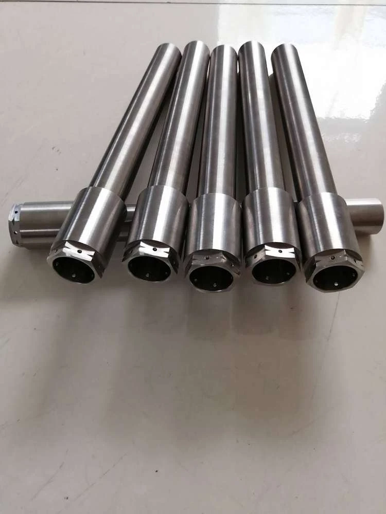 Hollow turned titanium shafts