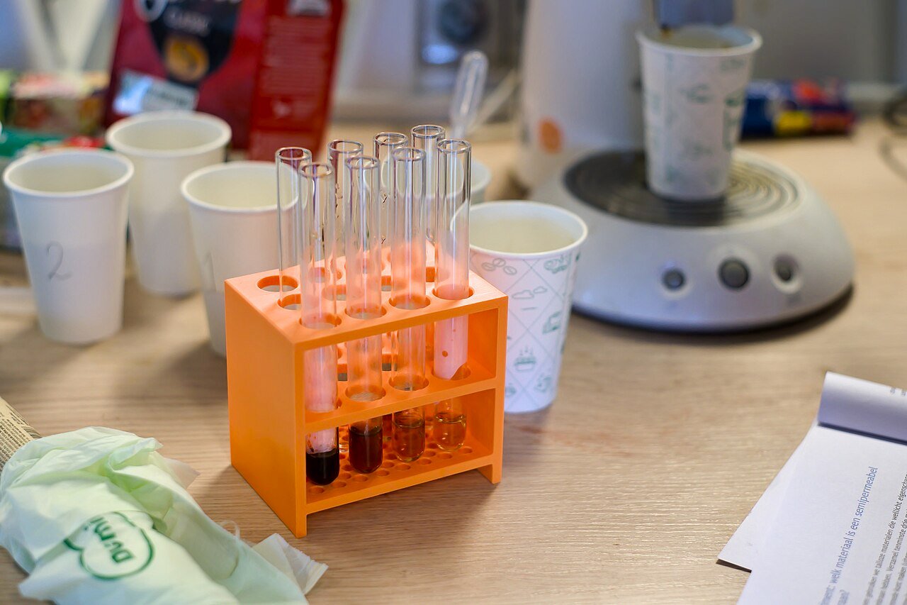 3D-printed laboratory tube rack