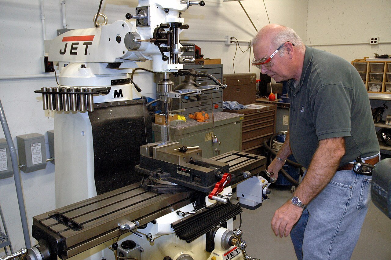 Milling machine setup